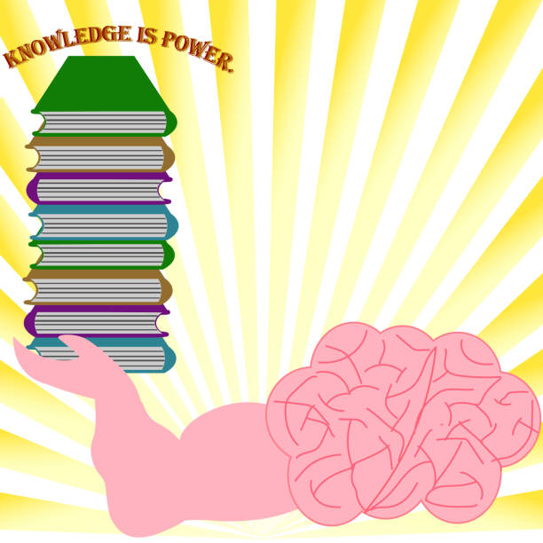 istock The brain in a strong, pumped up hand holds a stack of books 2206409950