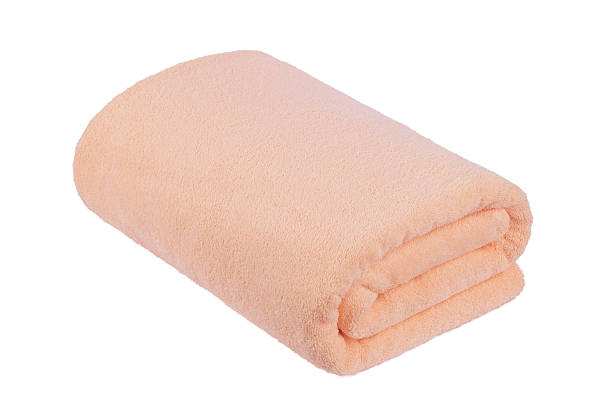 istock terry bath towels and sheets made of cotton, clipping isolate on a transparent background 2206422657