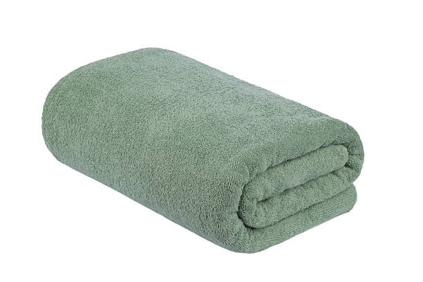 istock terry bath towels and sheets made of cotton, clipping isolate on a transparent background 2206422677