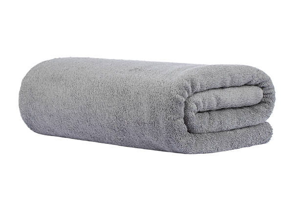 istock terry bath towels and sheets made of cotton, clipping isolate on a transparent background 2206422687