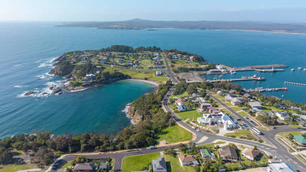 istock Eden and Twofold bay. 2206423978