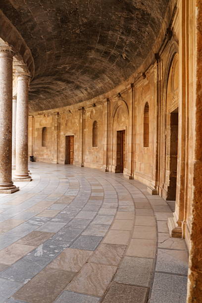 istock Courtyard of the Alhambra Palace 2206425987