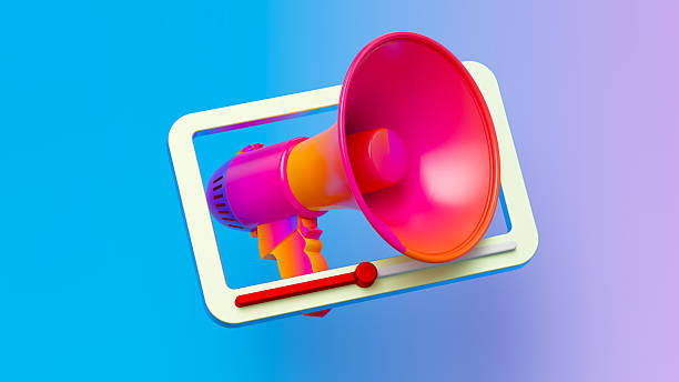 istock Video Marketing Announcement Megaphone Icon 2206429113