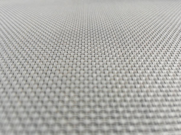 istock Close-Up Texture of Light Gray Fabric Surface 2206431825