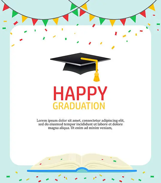 Graduatin Header Free graduation page border design Vector Images & Graphics | FreeImages