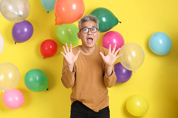 istock 50s Asian Man in casual clothes 2206438980