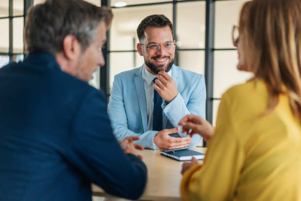 istock Hr manager having job interview at office 2206439612