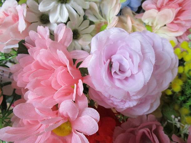 istock Colorful artificial flower bouquet 2206456651