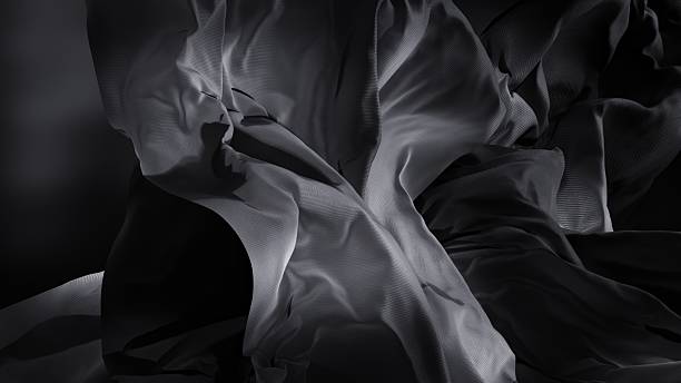 istock The abstract drapery resembles wind-blown satin. 2206461845