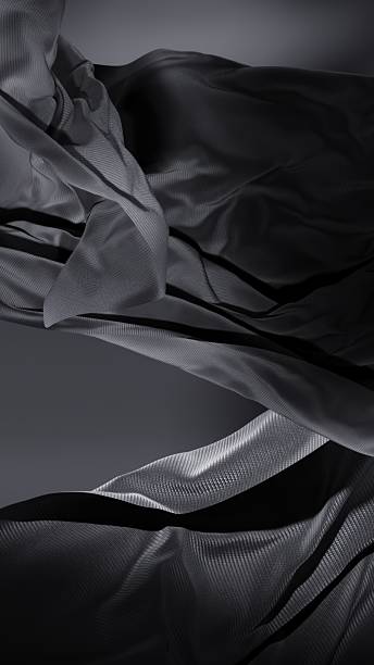 istock Woven movement coils through emptiness like thought. 2206462323