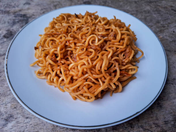 istock Mi Goreng Or Fried Noodle On A Plate. Food Menu. 2206462708