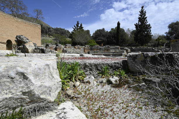 istock Cretan Minoan Archeological Site Gortyna 2206469556