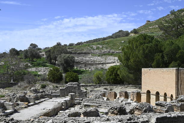 istock Cretan Minoan Archeological Site Gortyna 2206469860
