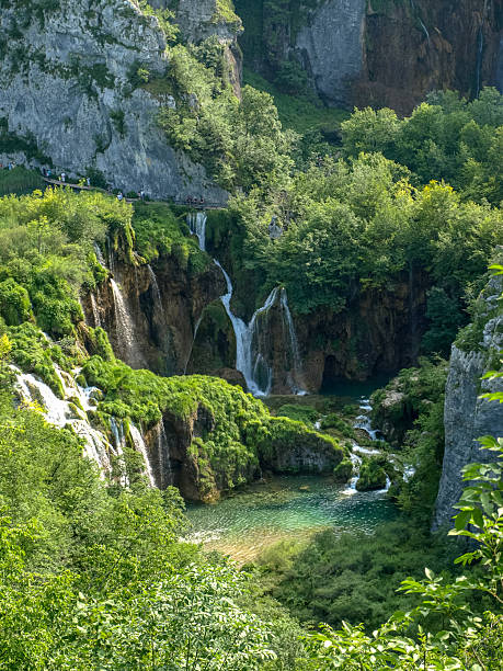 istock waterfalls and streams in Plitvice Lakes National Park 2206470197