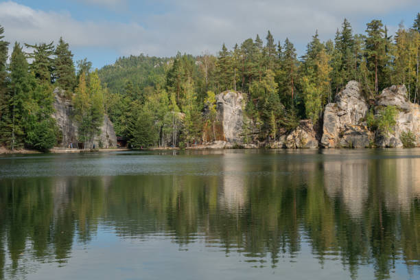 istock Emerald lake in Adrspach 2206470242