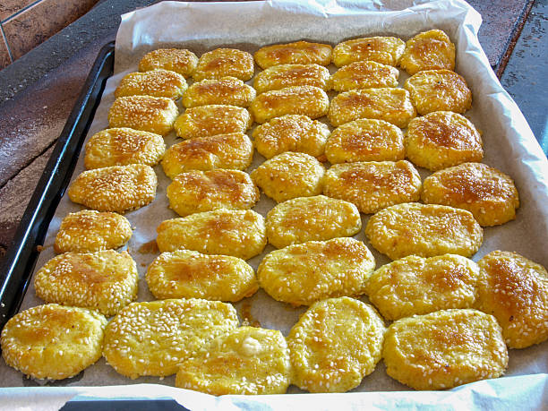 istock picture with cheese cookies on the pan 2206470717