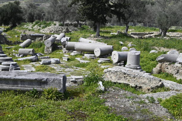 istock Cretan Minoan Archeological Site Gortyna 2206471707