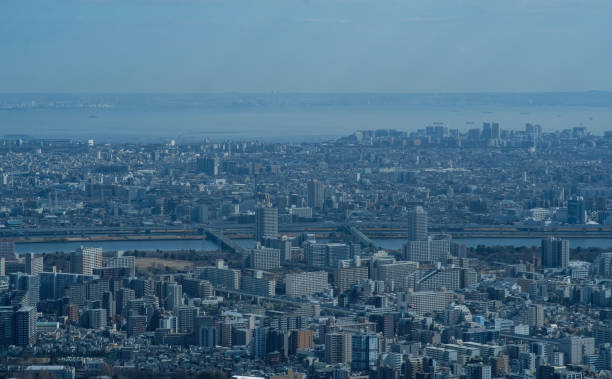 istock Aerial view of Tokyo from Tokyo Sky tree. 2206479896