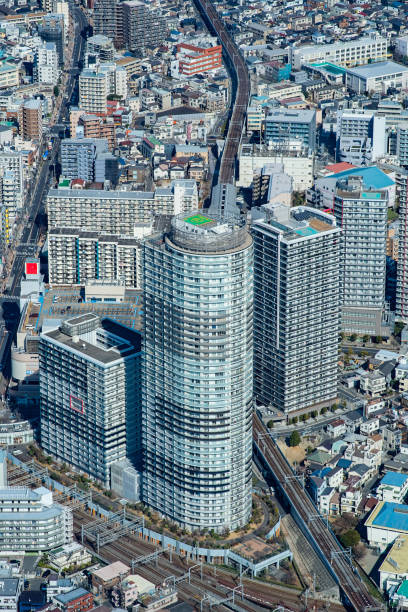 istock Aerial view of Tokyo from Tokyo Sky tree. 2206479942