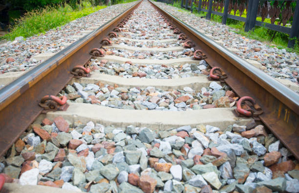 istock railroad tracks in the countryside 2206480259