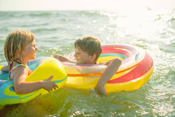 istock Children enjoying beach holidays 2206490946