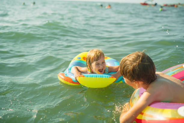 istock Children enjoying beach holidays 2206490962