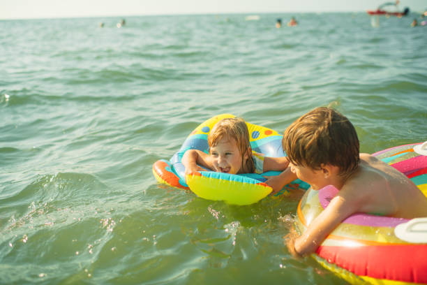 istock Children enjoying beach holidays 2206490969