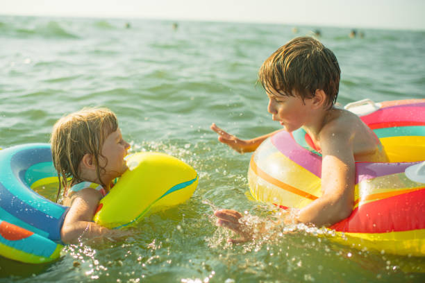 istock Children enjoying beach holidays 2206490984