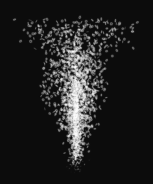 istock A black and white contour of a white Flows stars 2206491258