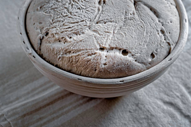 istock Close-up of a dough for bread 2206492986