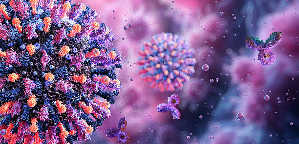 istock HMPV virus. China flu-like human metapneumovirus outbreak. 2206508984