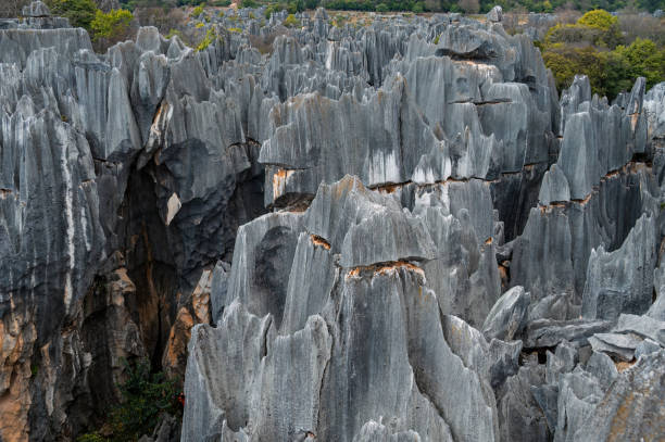 istock Overlooking the karst landscape of rocks 2206509028