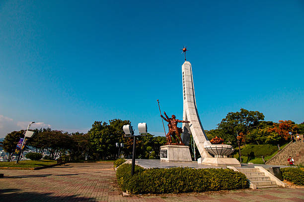istock Landscape view of park in Yeosu 2206514650