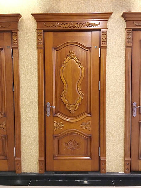 istock Wooden door 2206516936