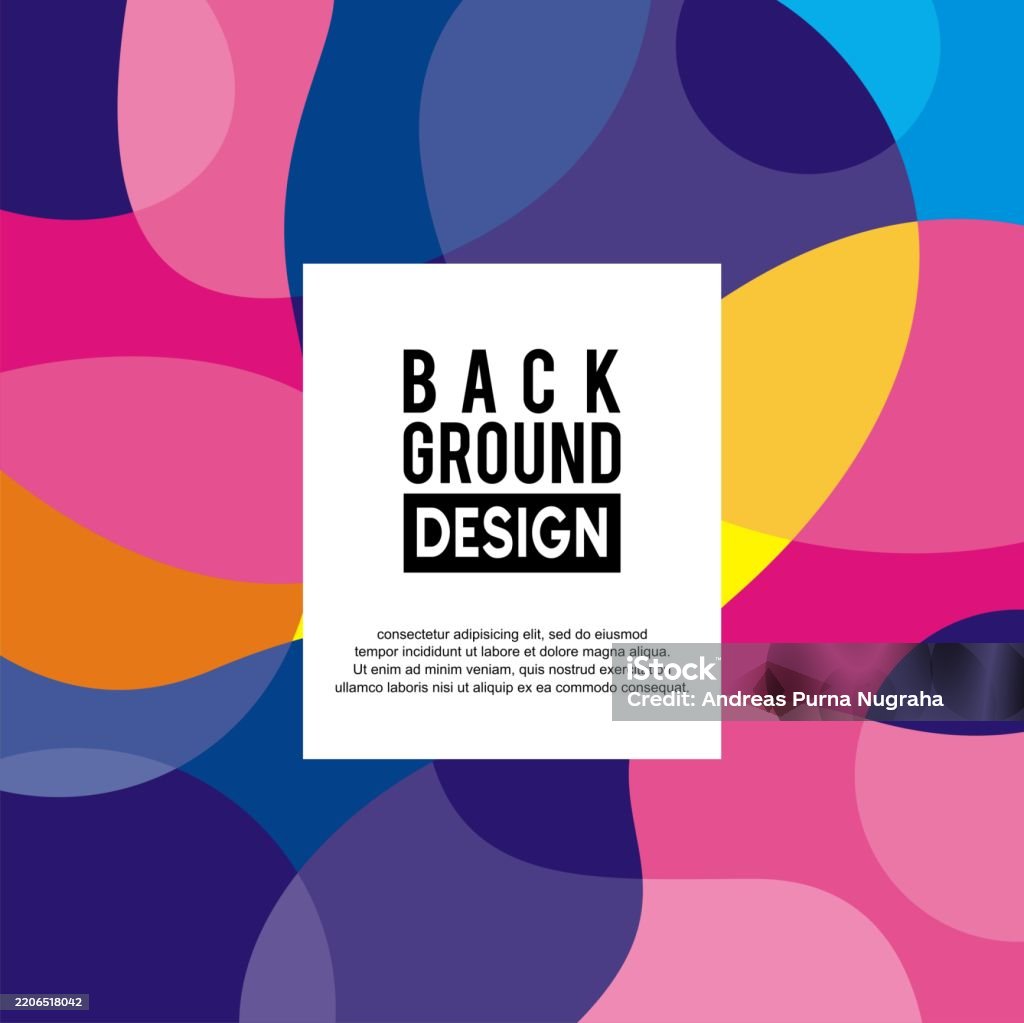 Abstract Shape Template Abstract Shape Background Vector Design Template Stock Illustration ...