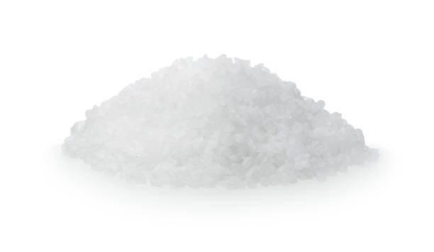 istock Heap of salt isolated on white. 2206518157
