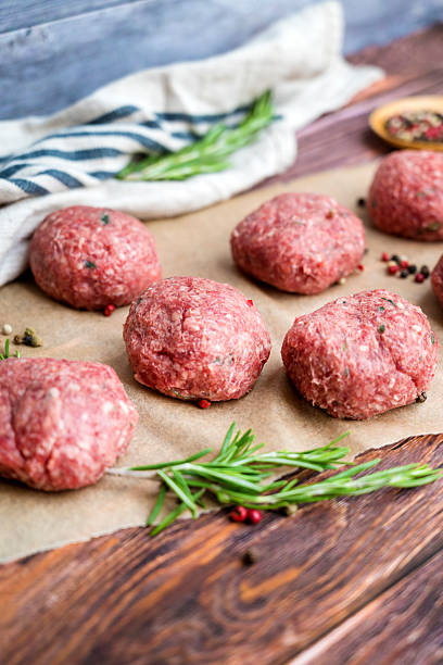 istock Homemade Beef raw meatballs 2206522352