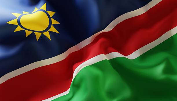 istock Flag of Namibia. Close-Up 2206535717