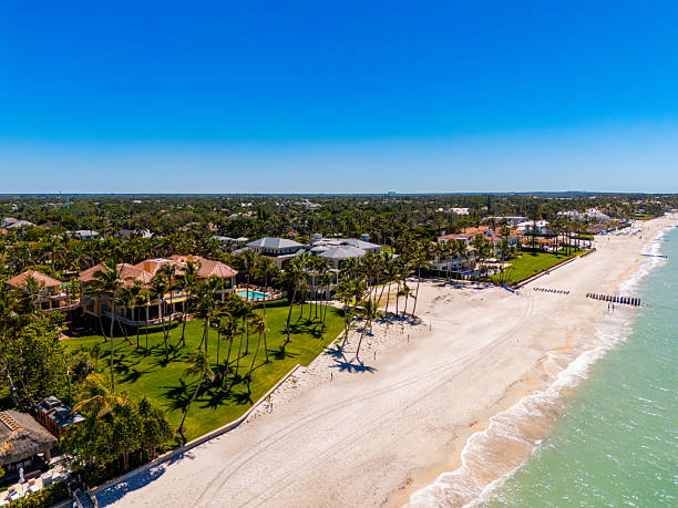 istock Luxury beach mansions in Naples Florida 2206535765