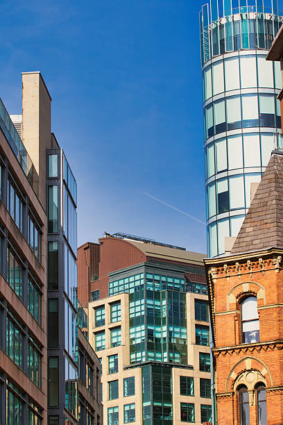 istock Buildings and Clear Sky in Manchester, UK. 2206539122
