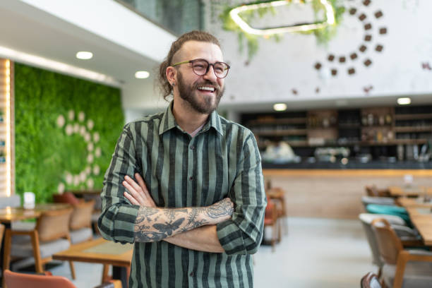 istock Small business cafe owner 2206547167