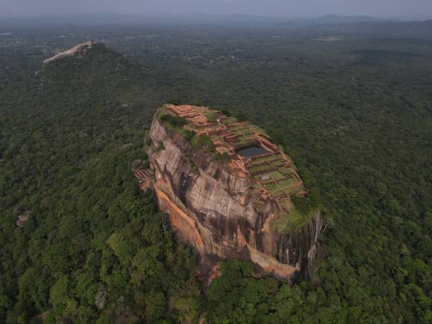 istock Drone shot from Sigiriya, Lion Rock, in Sri Lanka 2206557231
