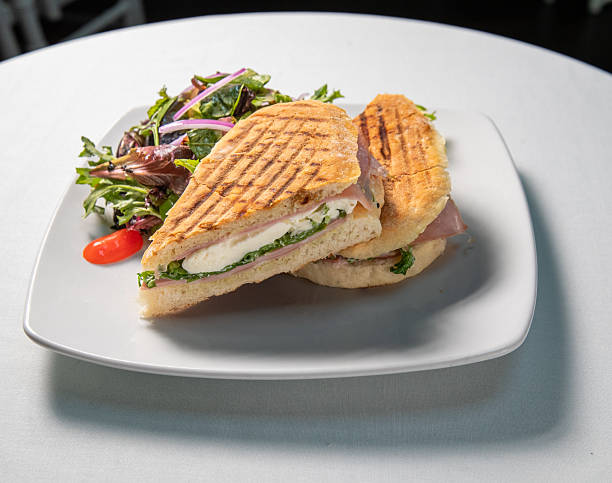istock Cuban sandwich with salad 2206565139
