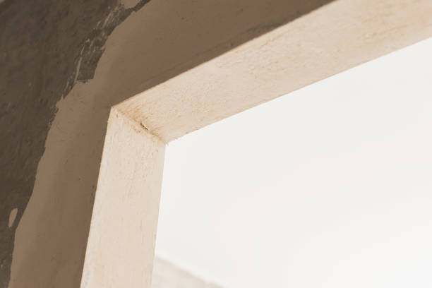 Window Plasteboard 160+ Plasterboard Ceiling Wall Corner Decor Stock Photos, Pictures ...