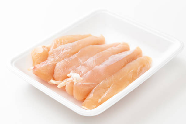 istock Chicken fillet on a white background. 2206580513