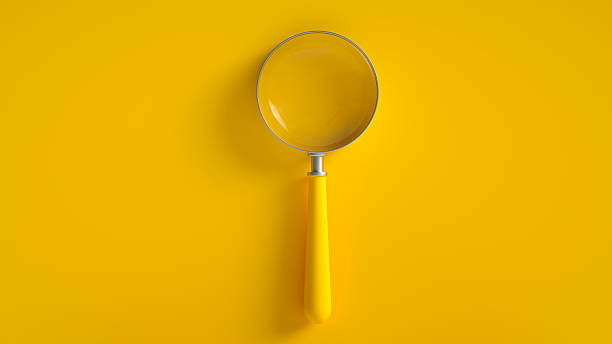 istock Yellow Magnifying Glass Investigation 2206581157