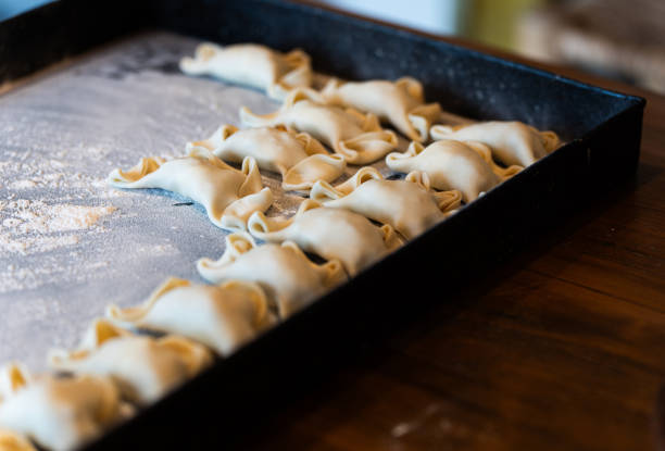 Argentinian beef empanadas ready for the oven