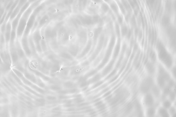 istock Abstract white transparent water shadow surface texture natural ripple background 2206585010
