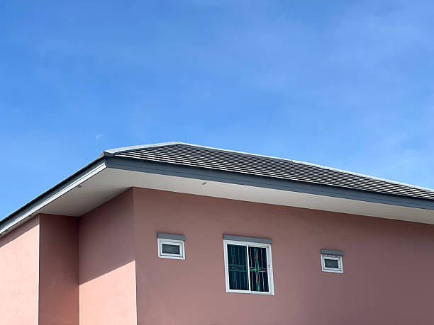 istock modern house in the city 2206599263