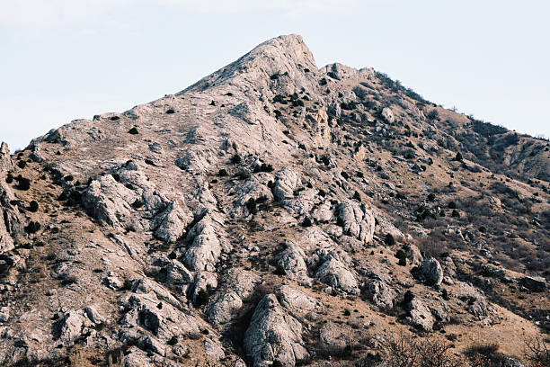 Peaks of sandstone rocks